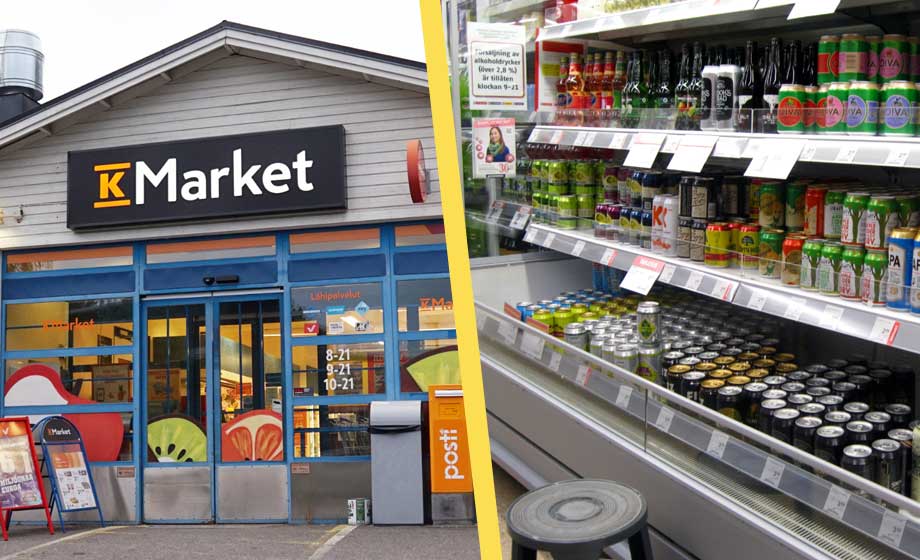 Finland: Alkoholförsäljningen minskar trots större utbud i matbutiker
