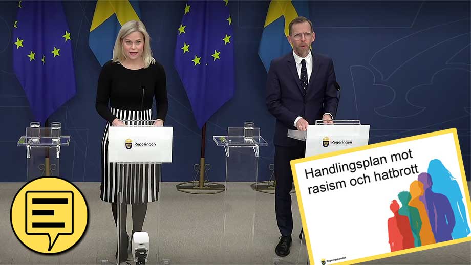 Regeringens studie reproducerar myter om svenskarnas rasism