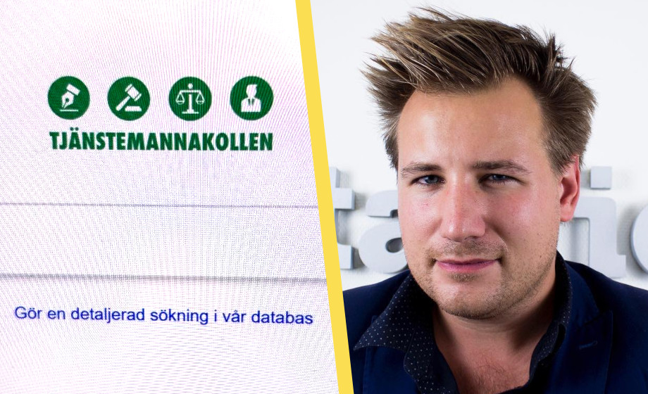 Byråkrater granskas på ny sajt