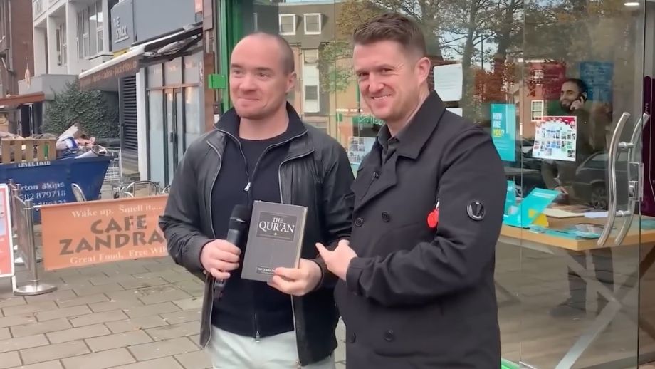 VIDEO: Samnytt möter Tommy Robinson