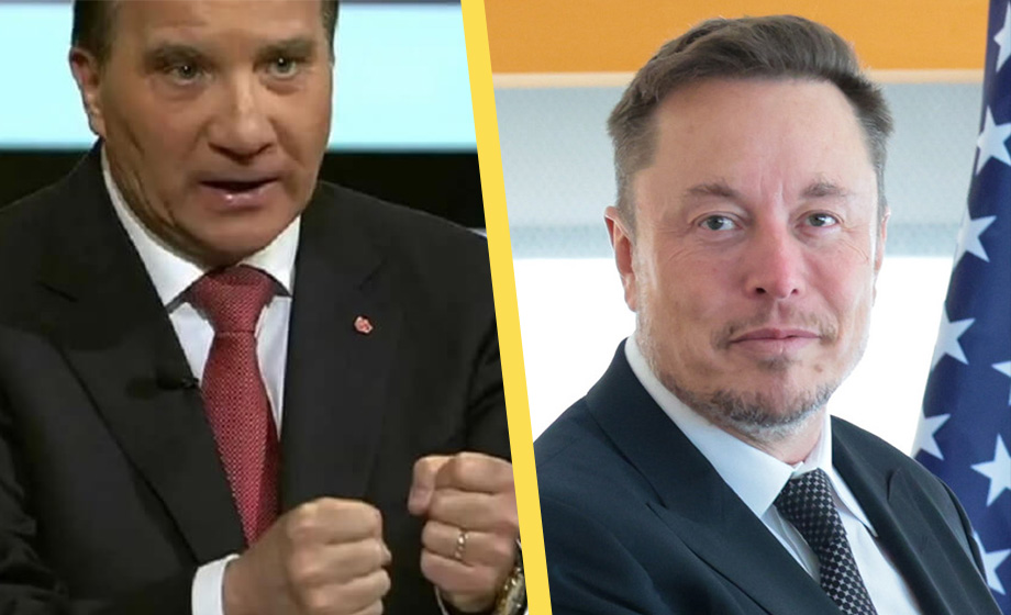 Löfven attackerar Musk – jämför med Nazityskland