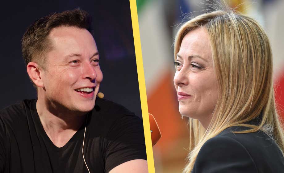 Italiens premiärminister: Soros är hotet – inte Musk