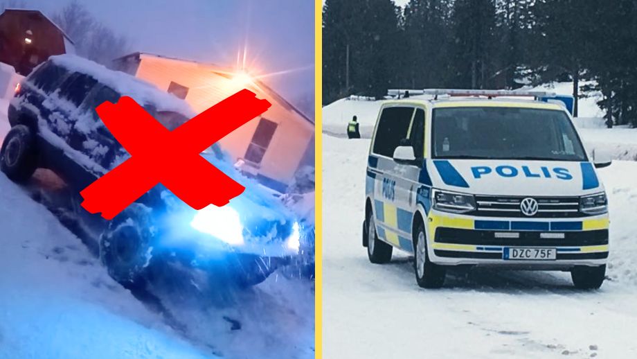 Polisens nya offensiv: Jaga tomgångskörare
